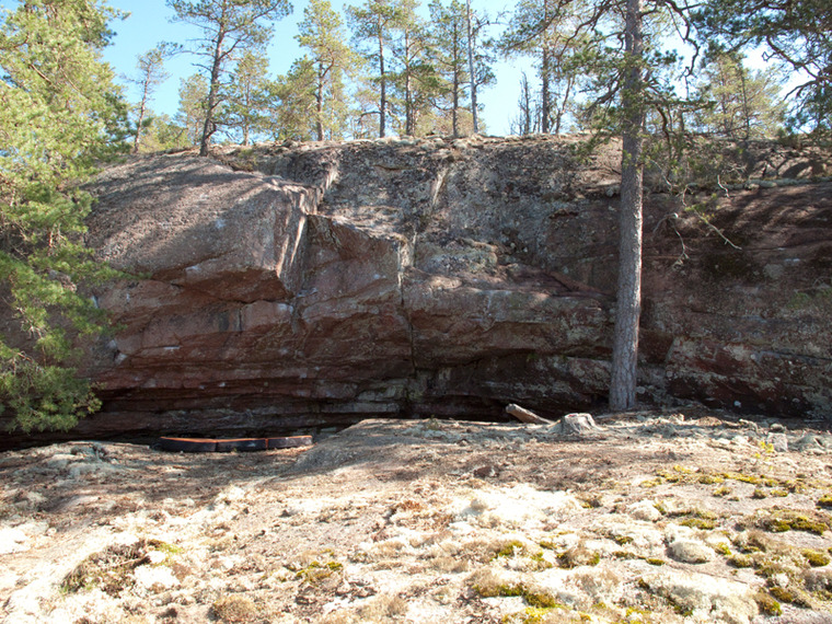 Small cave
